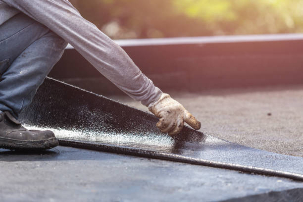 Professional Emergency Waterproofing technician working in Walkersville, MD